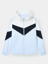 Áo Khoác Gió Nữ PERATO Phong Cách Training Can Phối TBKGW5W021