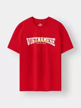 Áo Thun Cờ Đỏ Sao Vàng PERATO Unisex In VIETNAMESE L0TSS5M099