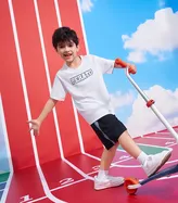 Áo Thun Nam Bé Trai PERATO Phong Cách Basketball B0TSS5B001