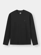 Áo Thun Nam Dài Tay PERATO Phong Cách Traing Basic T0TDW5M043