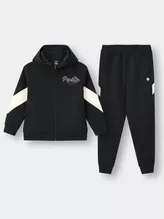 Set Bộ Nỉ Khóa Bé Gái PERATO Phong Cách Basketball BBNKW5G012