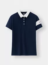 Áo Polo Nữ Outdoor PERATO Can Phối Phom Slim OBPLS5W016