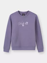 Áo Nỉ Nữ PERATO Phong Cách Lifestyle In Nổi Bật, Cá Tính LBANW5W025