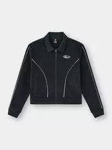 Áo Khoác Nỉ Nữ Cổ Bẻ PERATO Phong Cách Lifestyle L0KNW5W003