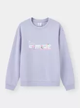 Áo Nỉ Bé Gái PERATO Phong Cách Lifestyle In Họa Tiết L0ANW5G011