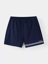 Quần Short Nữ Cạp Chun PERATO Sọc Màu Phom Regular OBSCS5W001