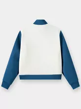 Áo Nỉ Khóa Nữ PERATO Phong Cách Training Can Phối LBKNW5W005