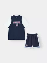 Set Đồ Thể Thao Bé Gái PERATO Phom Loosefit LBTSS5G001