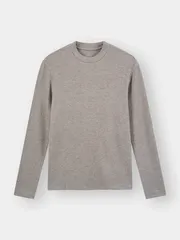 Áo Giữ Nhiệt Nam 5S FASHION Cổ 3 Phân Vải Air-Warm Phom Slimfit M0AGN26003