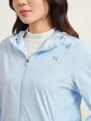 Áo Khoác Gió Nữ 5S Fashion Có Mũ Phom Slimfit W0AKG25004