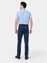 Áo Sơ Mi Ngắn Tay 5S Fashion Hiệu Ứng Màu Melange ASC24076