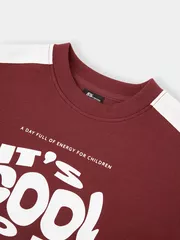 Bộ Nỉ Bé Trai Bé Gái 5S Fashion Can Phối In Cá Tính KBNI25001