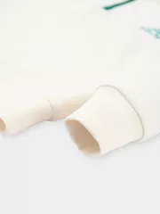 Áo Nỉ Bé Trai 5S Fashion Cổ Khóa Can Phối Phom Regular BBANI25009