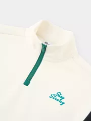 Set Bộ Nỉ Bé Trai 5S Fashion Cổ Khóa Can Phối BBNI25009