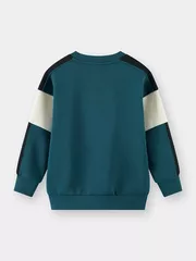 Áo Nỉ Bé Trai 5S Fashion Can Phối Phom Regular BBANI25005