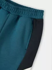 Bộ Nỉ Bé Trai 5S Fashion Cổ Tròn Can Phối In Basic BBNI25005