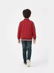 Áo Khoác Bomber Bé Trai 5S Fashion Logo Thêu B0AKB25001-B0AKB25101