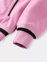 Áo Khoác Bé Gái 5S Fashion Vải Nhung Dễ Thương G0AKH25002