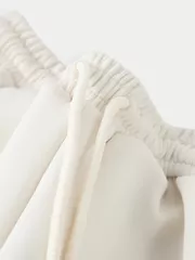 Quần Nỉ Bé Gái 5S Fashion Dáng Suông Phối Line Sọc GBQNI25004