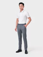 Áo Sơ Mi Nam Ngắn Tay 5S Fashion Họa Tiết ASC24070