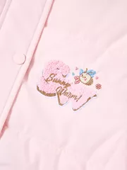 Áo Phao Bé Gái 5S Fashion Có Mũ Rời Dễ Thương G0APH25003