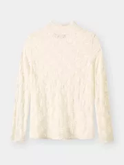 Áo Thun Ren Bé Gái Dài Tay 5S Fashion Cổ Bèo G0ATH25005