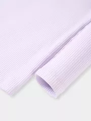 Áo Thun Bé Gái 5S Fashion Chất Gân Sọc Mềm Mại G0ATH25004