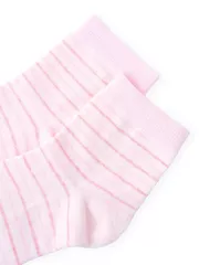 Tất Bé Gái 5S Fashion Phối Kẻ Co Giãn Dày Dặn G0TAT25003