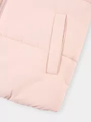 Áo Phao Cho Bé Can Phối Nhung Cổ Trụ 5S Fashion K0PHF25001