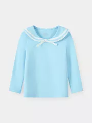 Áo Thun Bé Gái 5S Fashion Cổ Thủy Thủ Dễ Thương G0ATH25002