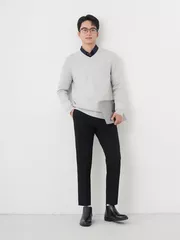 Quần Tây Nam 5S Fashion Phom Smart fit Trơn Basic M0QAU25034