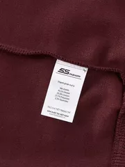 Áo Nỉ Nam 5S Fashion Trơn Thêu Logo Phom Slimfit M0ANI25008