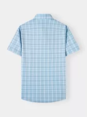 Áo Sơ Mi Nam 5S Fashion Kẻ Ô Phom Slimfit M0ASC26055