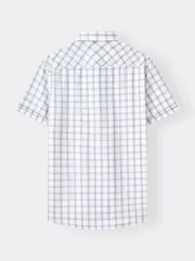 Áo Sơ Mi Nam Ngắn Tay 5S Fashion Kẻ Ô Phom Regular M0ASC26062