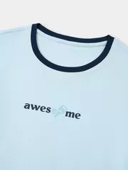 Áo Thun Nữ AWESOME TEE 5S FASHION Vải Cotton Thiết Kế Layer W0ATS26007