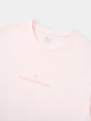 Áo Thun Nữ Ngắn Tay 5S Fashion In Chữ Phom Loose Fit W0ATS26035