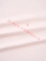 Áo Thun Nữ Ngắn Tay 5S Fashion In Chữ Phom Loose Fit W0ATS26035