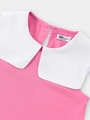 Váy Sát Nách Bé Gái 5S Fashion Cổ Sen Phối Dễ Thương G0VAY26009