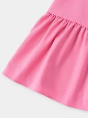 Váy Sát Nách Bé Gái 5S Fashion Cổ Sen Phối Dễ Thương G0VAY26009