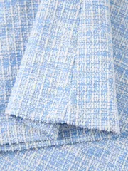 Váy Bé Gái 5S Fashion Vải TWEED Phối Nơ Xinh Xắn G0VAY25005