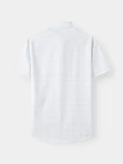 Áo Sơ Mi Cộc Tay 5S Fashion Kẻ Ô Phom Slimfit M0ASC26052