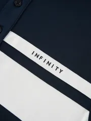 Áo Polo Nam INFINITY STRIPE 5S Fashion Can Phối Kẻ Phom Slimfit M0APC26077