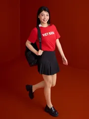 Áo Thun Unisex 5S Fashion Cotton Phom Casual Fit, Tự Hào Việt Nam U0ATS26051