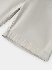 Quần Short Kaki Nam 5S Fashion Cạp Cúc Phối Chun Họa Tiết Tinh Tế M0QSK26013