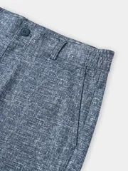 Quần Short Casual Nam 5S Fashion Cạp Cúc Phối Chun Hai Bên Phom Modern Fit MBQSC26041