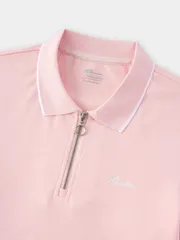 Áo Polo Nữ 5S Fashion Cổ Zipper Phom Regular M0APC26007