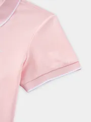 Áo Polo Nữ 5S Fashion Cổ Zipper Phom Regular M0APC26007
