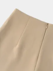 Quần Short Âu Nữ 5S Fashion Trang Trí Cúc Phom Regular W0QSA26002