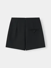 Quần Short Âu Nữ 5S Fashion Trơn Basic Phom Regular W0QSA26004