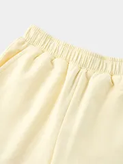 Quần Short Casual Bé Gái 5S Fashion Cạp Chun Trơn Basic G0QSC26003